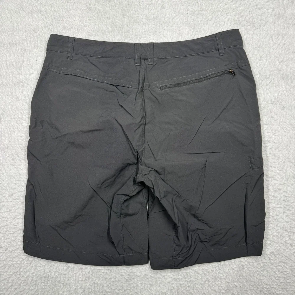 The North Face Shorts Gray Nylon Hiking‎ Casual Men's Size 36 9